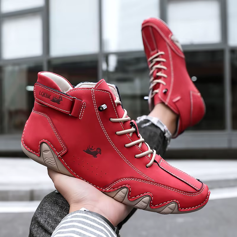 leather casual shoes sneakers for men fashion outdoor walking loafers shoes comfortable footwear luxury man boots 2024 new in leather casual shoes sneakers for men fashion outdoor walking loafers shoes comfortable footwear luxury man boots 2024 new in